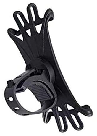 SHADOW DANCE UK Bike Mobile Phone Holder Universal 360° Rotating Bicycle Motorbike Handlebar Mount Compatible (Black)