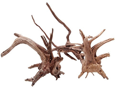 MINGSTORE Holz Natural Trunk Treibholz Baum Aquarium Aquarium Pflanze Dekoration Ornament