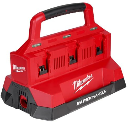 Milwaukee Cargador rápido M18 PACKOUT de Seis bahías