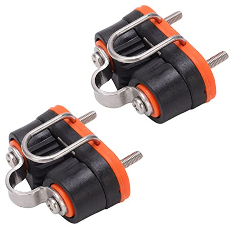 aqxreight Bitta a Camma, Bitta a Camma per Kayak per Barche a Vela Passacavo Ad Ingresso Rapido Hardware per Barche Marine per Corda 3‑12 Mm