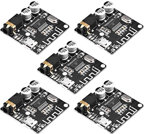 Heemol VHM-314 Récepteur audio Bluetooth 5.0 MP3 Carte décodeur sans perte Module de musique stéréo sans fil (5 pièces)