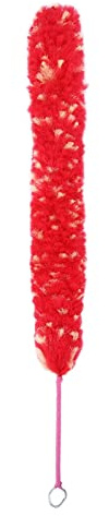 Flute Accessories Tenor Recorder Cleaning Brush 38×4×4 Red Nylon Practical Flute Cleaning Swab Brush Moisture Cleaner Music Instrument Parts