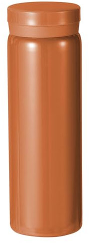 10oz Mini Water Bottle Stainless Steel Thermos Small Flask - Insulated Vacuum, Leak Proof, Keeps Drinks Hot/Cold - Ideal for Coffee, Tea, Water - Orange