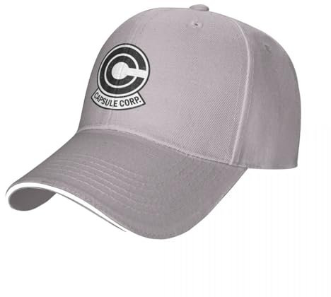 CanKan Casquette de Baseball Capsule Corp rétro Logo Casquette de Baseball Casquette Militaire Homme Chapeau de Soleil pour Enfants Chapeau Plage Chapeaux de Noël Casquette Homme Femme