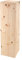 DECOKTIVO Support pour plantes en bois, décoration vintage, support de fleurs, tabouret de fleurs, bloc en bois, colonne décorative, colonne de fleurs, bricolage, stable et durable, 110 x 30 x 30 cm