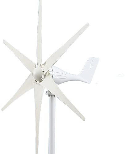 Generador de turbina eólica vertical sin ruido 6 aspas molinos de viento aerogenerador energía 3000W 12V 24V 48V con controlador de carga Mppt for uso doméstico sistema de viento para alumbrado públic