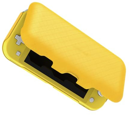 Gadpiparty Dust Fall Protection Box for Game Console Case Compatible with Portable Handheld Includes Card Slot Yellow Shockproof Storage Bag