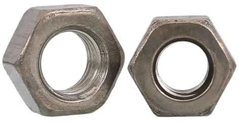 2/10 pezzi di dado esagonale in titanio puro TA2 Gr2 DIN934(2Pcs M16)