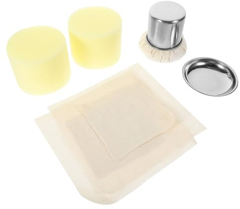 ARTSEWPLY Brosse à Huile pour Crêpes Accessoires Crepiere, Tissu et Éponge, Réutilisable, Cuisine et Cuisson Uniforme, Lot 1 Set Couleur Aléatoire