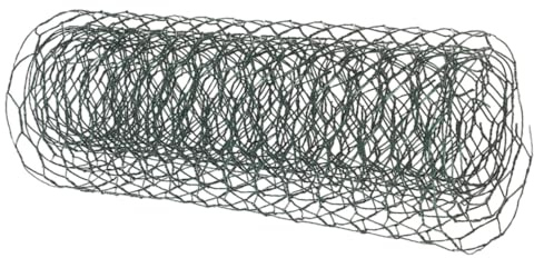 Homoyoyo Malla de Alambre para Gallinero de Hierro Duradero para Huerto y Jardín Red Floral para Arreglos y Protección de Aves
