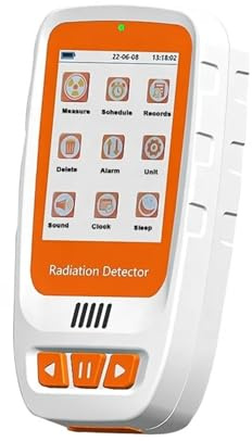 HFS20 Tragbarer Geiger-Müller-Zähler, nuklearer Strahlungs-Röntgen-Y-Strahlen-Monitor, Alarmdetektor mit eingebauter Batterie