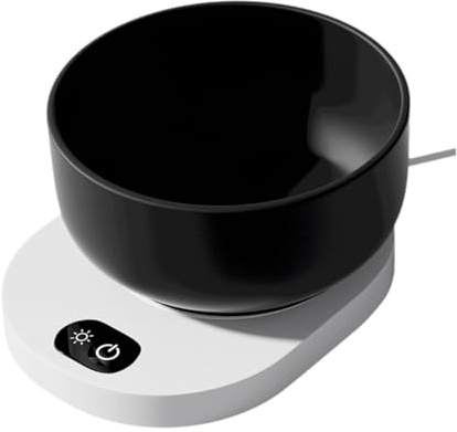 TUXCAXI Bebedero calentado Recargable por USB Que Garantiza Ahorro de energía y Temperatura Constante para una hidratación óptima de Las Mascotas en Invierno. Alimentador para