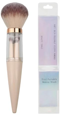 Resor makeup-borstset – bärbara ansiktsverktyg, multifunktionella | ögonskugga brons highlighter concealer pack för utomhus fest