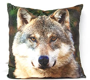 Cornelißen - Kissen - Stoffkissen - Wolf - 35x35