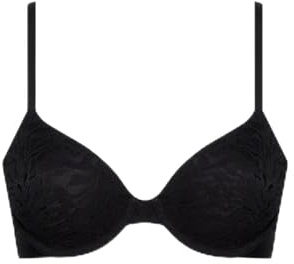 Calvin Klein Damen Demi-Plunge BH Lightly Lined mit Bügel, Schwarz (Black), 65C