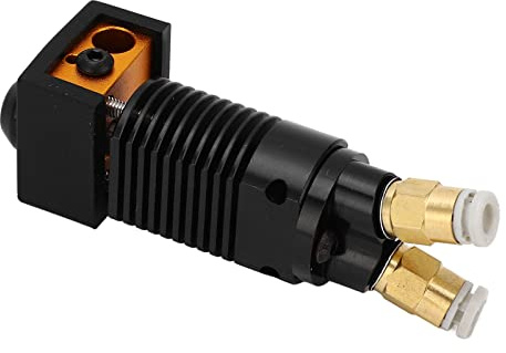 Dual Extruder 3D Drucker 2 in 1 Out Extrusionskopf Hotend für CR 10 Ender 3 Doppeltes Zuführungsloch Dual Gear Extruder Kit