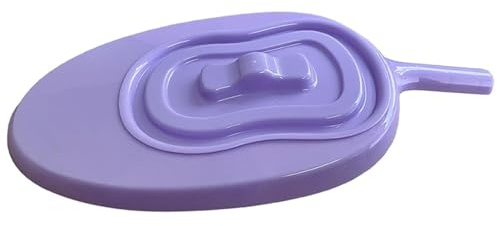 Padelle WC, Padella da letto con coperchio Comoda da usare per uomini e donne per anziani costretti a letto(Color:C)