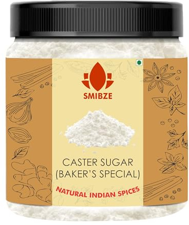 SMIBZE Natural Indian Spice Caster Sugar (Baker’S Special) 100 GM Packed - SMIBZE