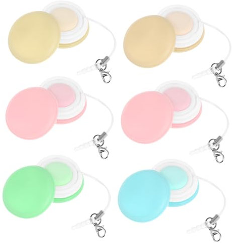 GOOHOCHY Phone Screen and Eyeglasses Cleaning Cloths 6pcs Macaron Color Microfiber Wipers for Delicate Surfaces Lens and Camera Screen Cleaner Portable Set for Mobile Devices and Glasses Random Color