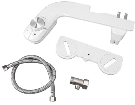 Bidet Toilet Attachments Ultra Thin Bidet Attachment Kuuleyn Bidet Attachment For Toilet Abs Easy Cleaning Ultra Slim Water Sprayer Bidet Toilet Seat Attachment For Posterior Femin
