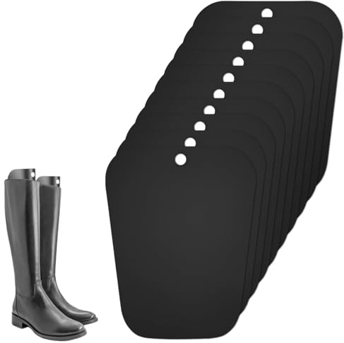 QHFlashbuy Hormas para Zapatos 10 Piezas Insertos de Formas de Botas,Moldeadores de Botas de Plástico,Soportes de Botas Altas Insertos,Árboles de Botas Largas para Mujeres y Hombres