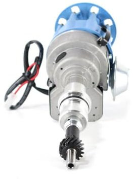 Sherryberg Hi-Performance Blue Color Zündverteiler Kompatibel mit 221 260 289 302 Kleine Kappe kleine Block HEI V8 Motoren Kompatibilität