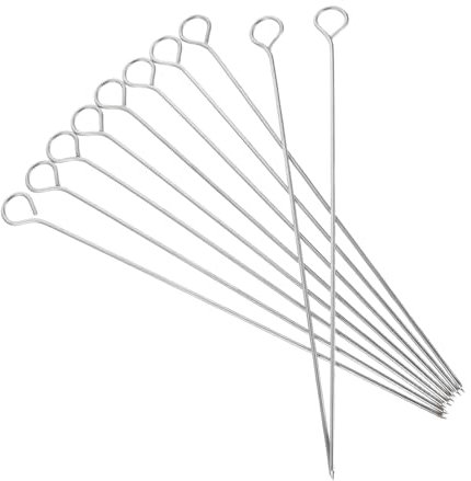 DIYEAH Agujas Para Hacer Velas De Acero 25 Cm 10 Piezas Para Posicionar Mechas Herramienta Práctica Para Manualidades Bricolaje Casa