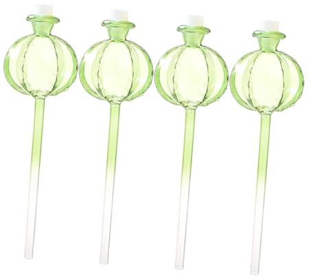 UPKOCH 4pièces Lot de Globes Arrosage Forme De Cactus Arrosage Automatique pour Plantes Intérieur Et Extérieur Remplissage Facile