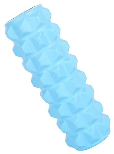 Foam Roller for Muscles, 12.9 x 5.5 in, Deep Tissue Muscle Massage Roller with Trigger Point Design, EVA Material Muscle Roller for Calves, Legs, Back, Blue