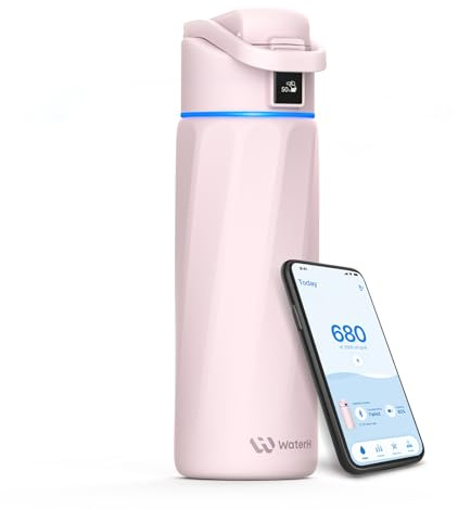 WaterH BOOST Smart Water Bottle Tracker with Reminder to Drink Water, 24oz
