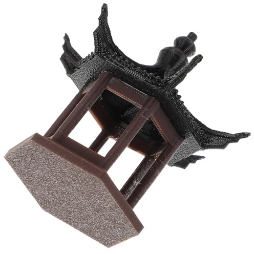 SOIMISS Pavilion Model Aquarium Decoration Miniature Garden Ornament for Zen and Japanese Style Landscaping