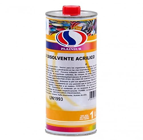 Disolvente Acrílico Plainsur - 1 L