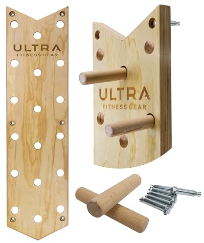Ultra Fitness Gear Climbing Pegboard 51 Inch, Climbing Hold Cross Training Exercise Equipment, Climbing Wall Training Ladder for Fitness, Agility and Muscle Strength