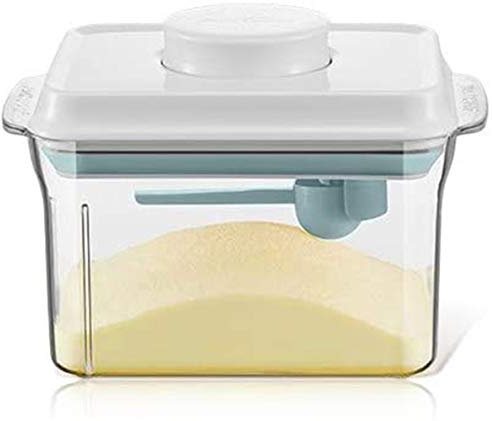 Milchpulverspender, versiegelter Pulverbehälter, tragbare Aufbewahrungsbox für Milchpulver, feuchtigkeitsdichte Versiegelung zur Aufbewahrung von Milchpulver, Lebensmitteln, Getreide (1000 ml)