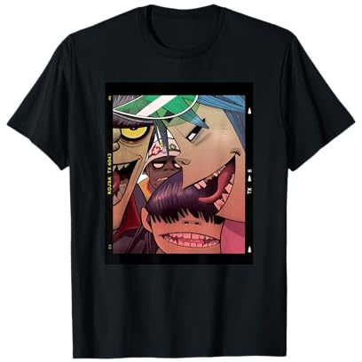 Gorillaz Polaroid Slide T-Shirt