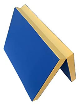 NiroSport Turnmatte 140 x 100 x 8 cm RG 25 klappbar Weichbodenmatte Matte Gymnastikmatte Fitnessmatte Sportmatte Trainingsmatte Bodenmatte Schutzmatte Übungsmatte wasserdicht faltbar Gästebett
