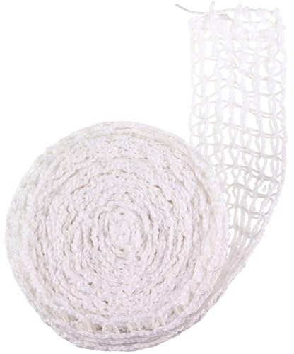 10m Meat Netting Roll,Size 18,Elastic Smoked Meat Poultry Ham Netting Meat Butcher Twine Net Roll Wrapping Net,Beef Netting Roll for Meat Cooking Meat Sausage Making (Size 14, 5m)