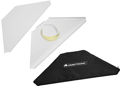 OMNITRONIC Eckplatten inkl. Tasche für Mobile DJ Stand ws | Eckplatten für portable DJ-Tische