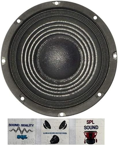1 Plug & Sound S-88 Tieftöner 20 cm 200 mm 8 75 Watt rms 150 Watt maximale Impedanz 8 Ohm Heim-DJ-Partys Disco Disco Party Empfindlichkeit 92 dB schwarz, 1 Stück + 3 kostenlose Aufkleber