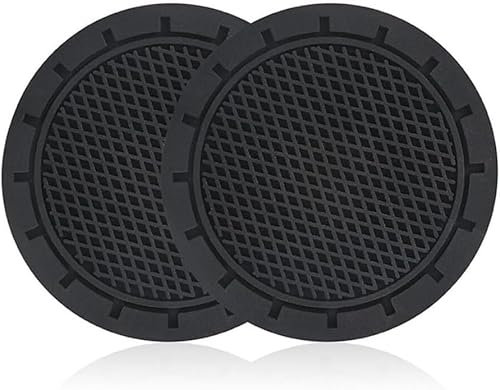 2 Posavasos portavasos de Coche para V-W Golf 2010-2013, Duradera Antideslizantes Manchas Rasguños Posavasos Coche Interiores Accesorios