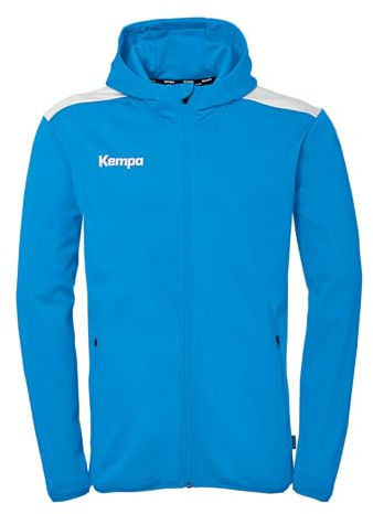 uhlsport Emotion 27 sportjacka med huva, blå/vit, s herr, Blå/vit, S