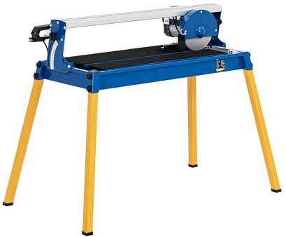 MSW MSW-TSAW950PRO Coupe carrelage électrique 950 W 2950 tr/min 0-45° Refroidissement par eau Carrelette électrique Coupe carrelage électrique à eau Coupe-carreaux électrique Scie carrelage