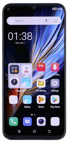 Smartphone da 6,3 Pollici 4G Sbloccato, Cellulare Android 14.0 FHD Integrato Fotocamera Frontale da 13 MP Doppia SIM Supporto per Smartphone Viso e Impronta Digitale Sbloccati