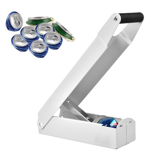 Heavy Duty Tin Can Crushers, Aluminium Drinking Tin Can Recycle Tool, Portable Standing Bottle Crusher Smasher Machine, Beer Can Crusher for Recycling Beer Soft Drinks Cans, Can Smasher