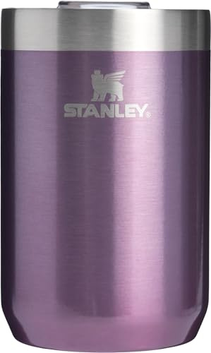 STANLEY Everyday Camp Cup 12 oz | Drink Through Lid | Cup for Coffee, Tea and Drinks | Insulated Stainless Steel | BPA-Free | Wisteria Shine