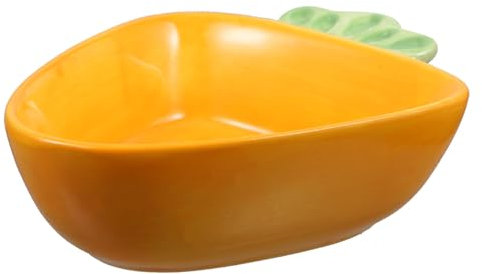 Gatuida Ciotola Da Banco in Ceramica Per Snack Fruttiera Decorativa Forma Di Carota Vassoio Per Frutta e Alimenti Secchi