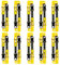 20PCS Technic Light Shock Absorber (95292c01) Compatible with Lego MOC Parts,Technic Shock Absorber 9.5L with Extra Hard Spring(Yellow)