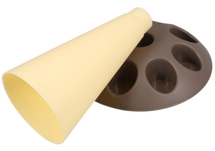 Ipetboom Pastry Bag Holder Stand with Nozzles Support for Cake Decorating Piping Bag Stand for Baking Accessories at Home and Shops