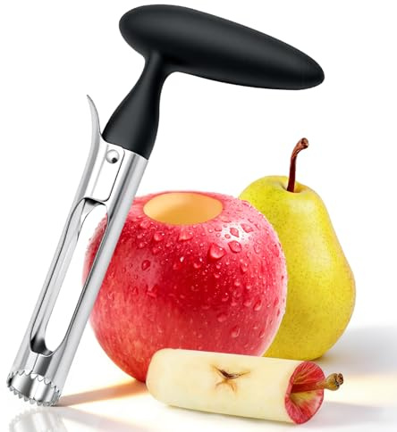 Apple Corer, Apple Corer Tool, Premium Stainless Steel Core Remover Tool