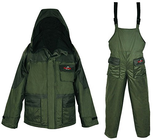 Paladin Thermoanzug - Lang-Jacke & Hose 2-teilig Winter Angel-Anzug warm wind- und wasserdicht, atmungsaktiv Größe: L